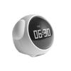 Children's LED Pixel Alarm Clock with Smart Night Light and Snooze Function for Students