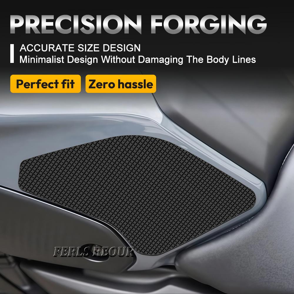 Наклейка на бак Для Yamaha MT-07 2021-2024 MT-07 PURE 2023-2025 аксессуары для мотоцикла силиконовая противоскользящая защитная накладка
