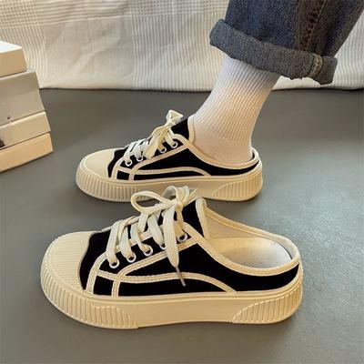 Маленькие белые туфли на толстой подошве, новые летние женские туфли, тонкие туфли с одинарной сеткой, женские дышащие сетчатые туфли-бисквиты, рыбацкие туфли