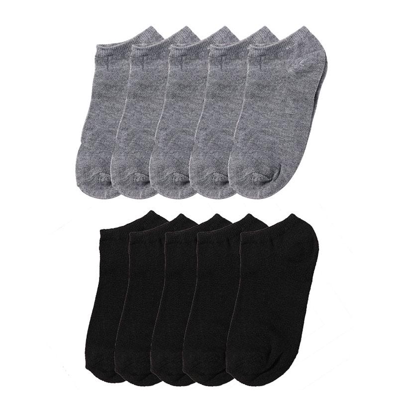 10 Pairs Comfortable Candy Color Cotton Sock Slippers Short Socks Fashion Low Cut Breathable Socks