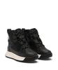 Sorel Whitney 3 Mid Водонепроницаемые Размер Морская соль Детские ботинки, 23.0см, Черный,