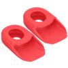 2pcs Silicone Mountain Bike Crank Cover Road Folding   Crankset Protective Case