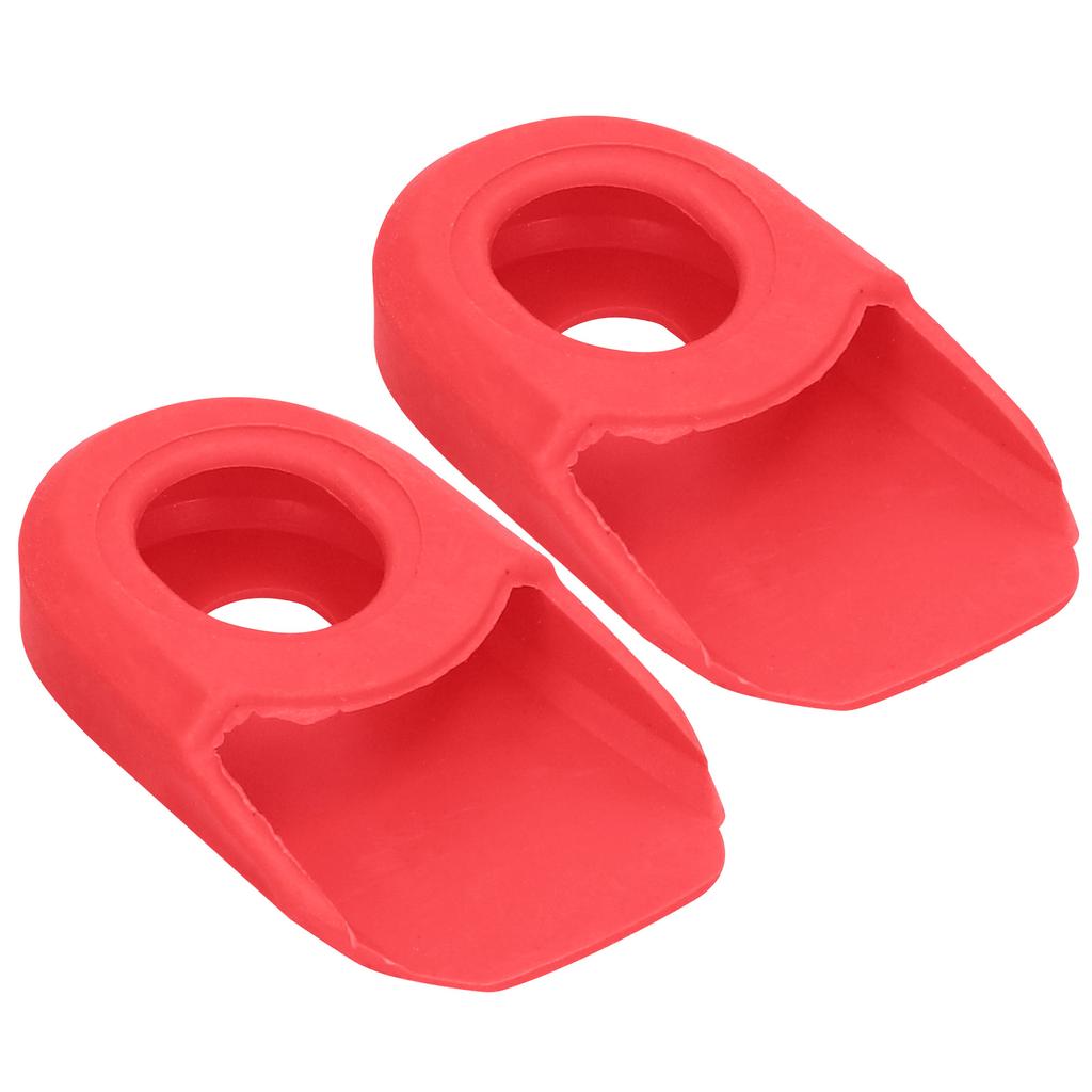 2pcs Silicone Mountain Bike Crank Cover Road Folding Crankset Protective Case