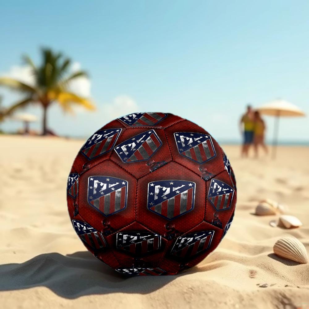 football club Print Size 5 Soccer Ball, Standard Match Football for Sports Game and Team Practice, Ideal Gift for Soccer Fans