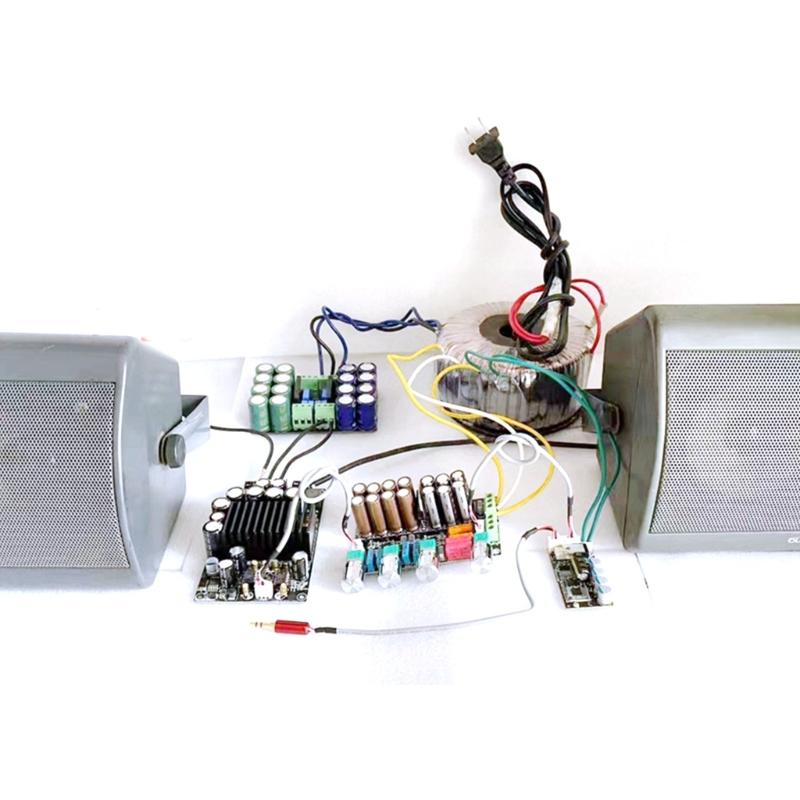Плата цифрового усилителя мощности высокой мощности 600 Вт TPA3255, обновленный модуль аудиоусилителя, двухканальный чип 2x300 Вт класса D