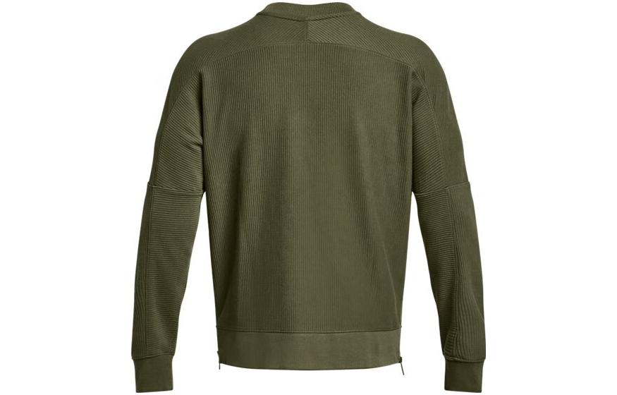 Men's Under Armour Ottoman Sweatshirts Men's Green Crew Neck Thickened Regular