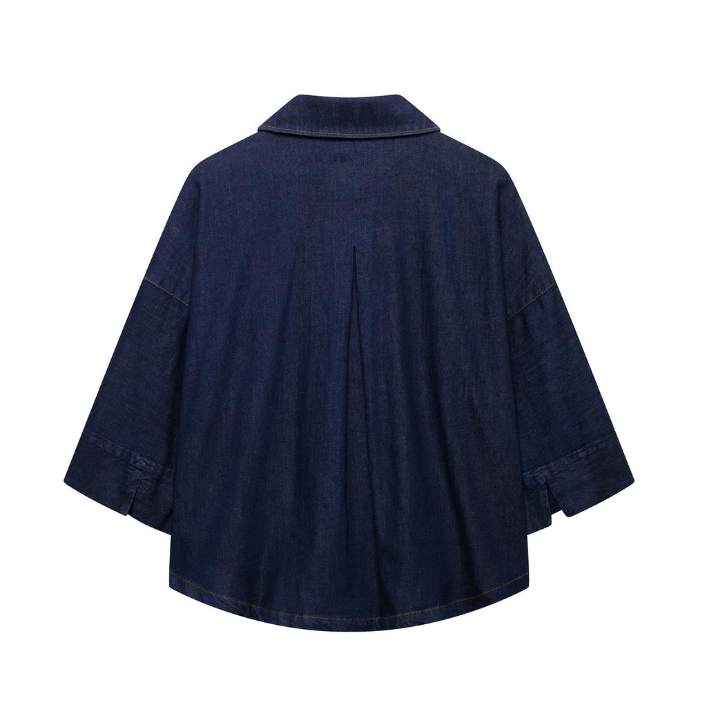 2025 Весна Женская Европейско-Американская Мода Рубашка с Широким Рукавом и Повседневные Длинные Брюки