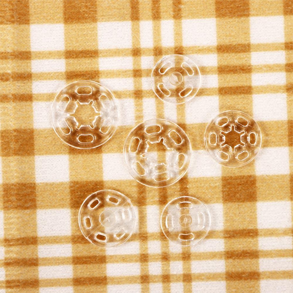 Coat Handmade Invisible Accessory Crafts ABS Plastic Snap Button Stud Fastener Sewing  Accessories