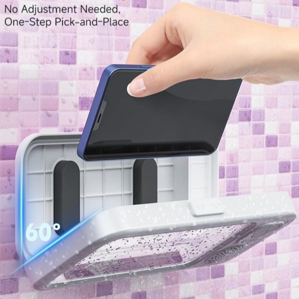 Suction Cup Mounted Bathroom Bluetooth Speaker Box Waterproof Bathroom Phone Case Speaker Bathing