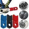 1 Pair Bicycle Crank Protector MTB Mountain Bike Crankset Caps Protector Anti-Scratch High Strength Bicycle Crank Arm Boots Protective Gear