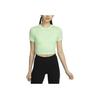 Nike Спортивная одежда Essentials Series Dopamine Solid Slim Fit Short Casual Comfortable T-Shirt Women T Shirts Steam-Green FB2874-376