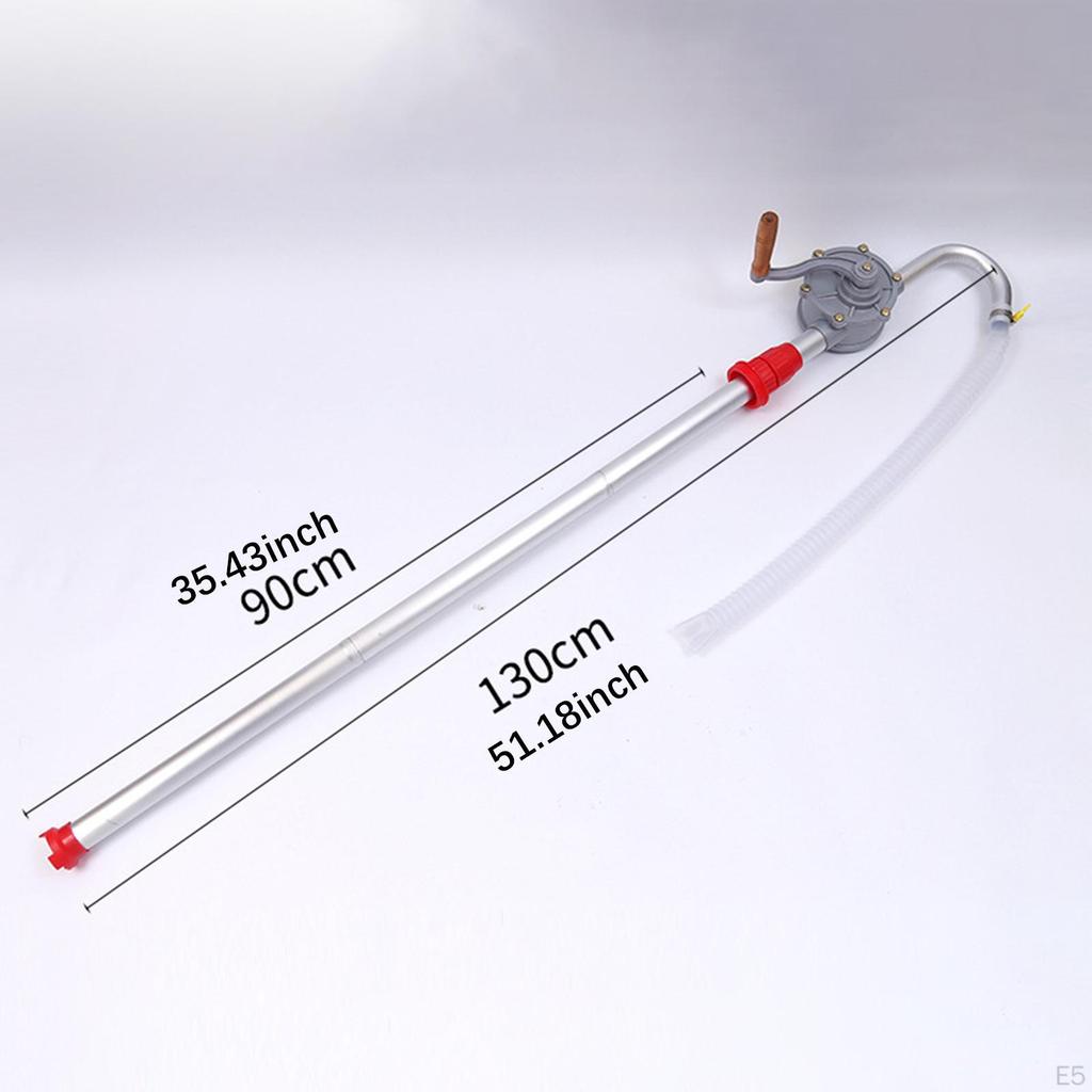 Барабанный роторный ручной насос с кривошипно-шатунным механизмом для перекачки топлива Автомобильные аксессуары Экстрактор высокой производительности
