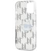 Karl Lagerfeld Klhcp15Shklpcht Iphone15 / 14 / 13 6.1 Transparent Hardcase Iml Choupette Head & Monogram
