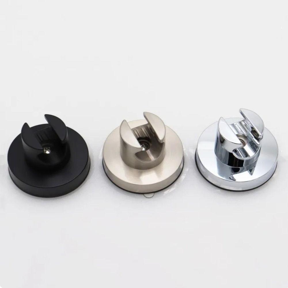 No Punching Suction Cup Shower Bracket Adjustable Shower Fixed Base  Bathroom Accessories