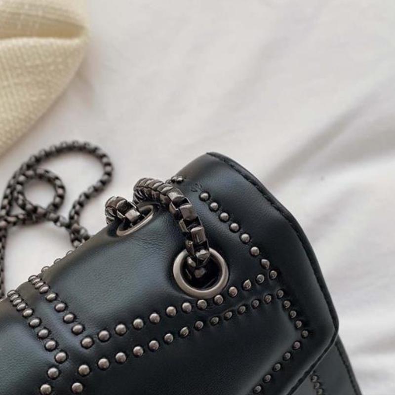 Advanced Westernized Women's Shoulder Bag Versatile Chain Underarm Bag Single Shoulder Crossbody Bag Ins Style Small Square Bags