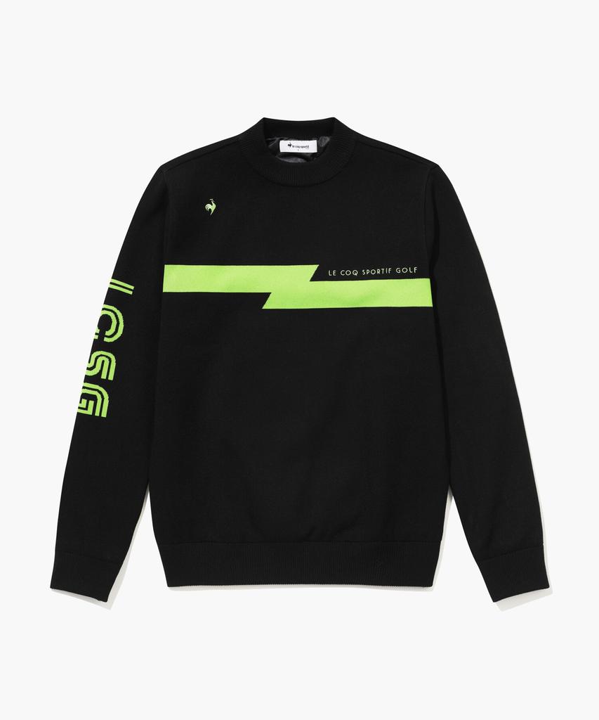 LECOQ GOLF Men'S Soft-Touch Windproof Sweater _Blck Gq421Mkpo2