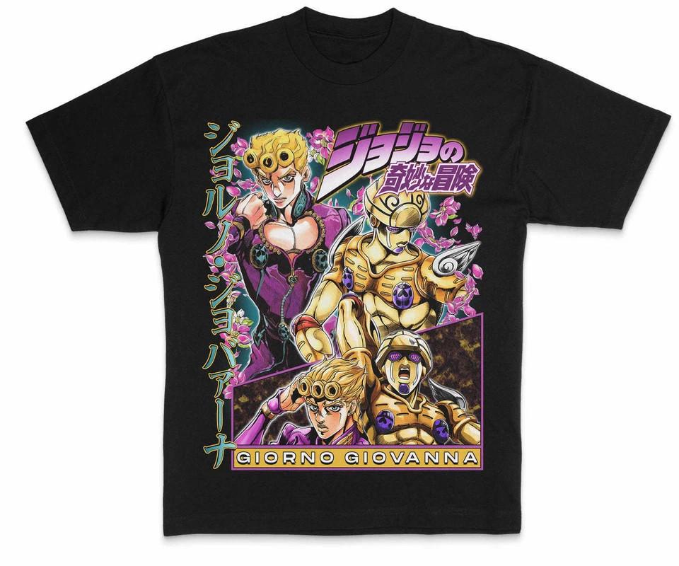 Jojo Ретро Ёсикаге Кира Убийца Королева Аниме Графическая Футболка Хлопок Мужская Женская Винтажный Стиль Уличная Одежда Футболка