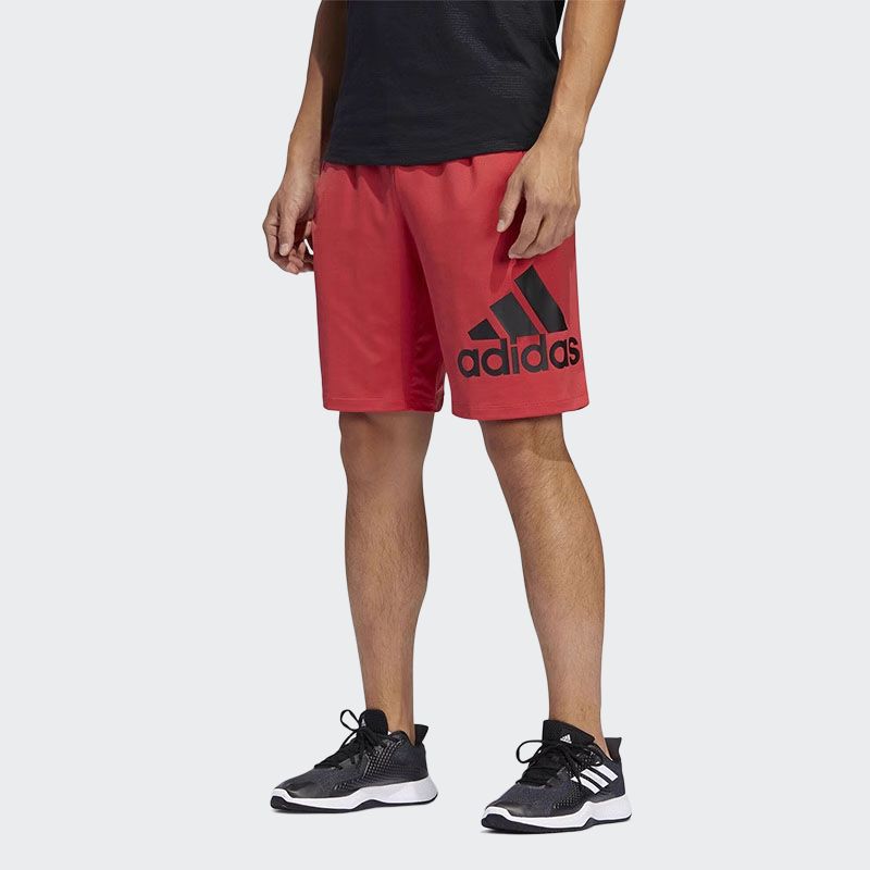adidas Спортивные шорты мужские Красный/Черный FL4596