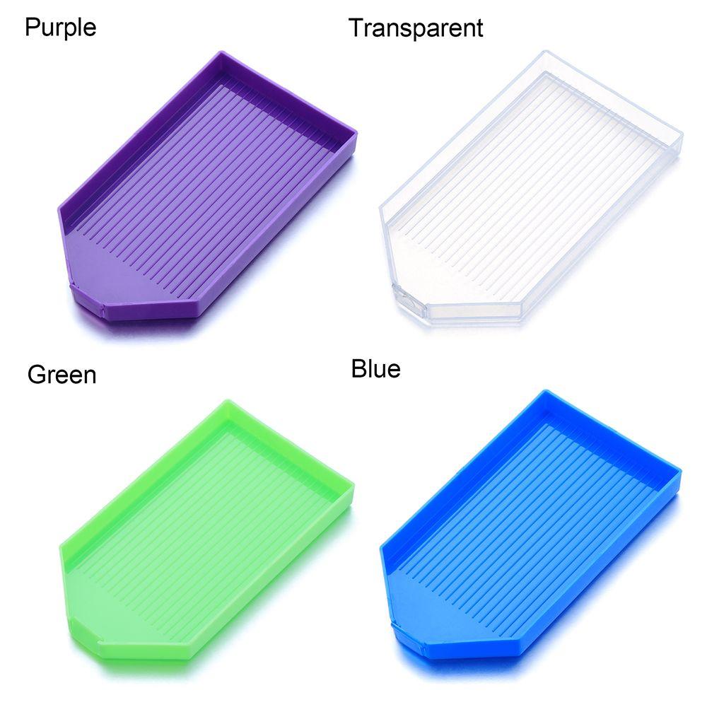 Аксессуары для вышивки, большая емкость, может открыть лоток для инструментов для алмазной живописи, пластина для дрели, пластиковая пластина