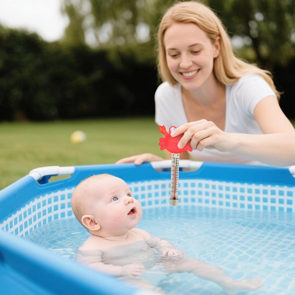 Cartoon Animals Swimming Pool Float Temperature Measurement 3ml