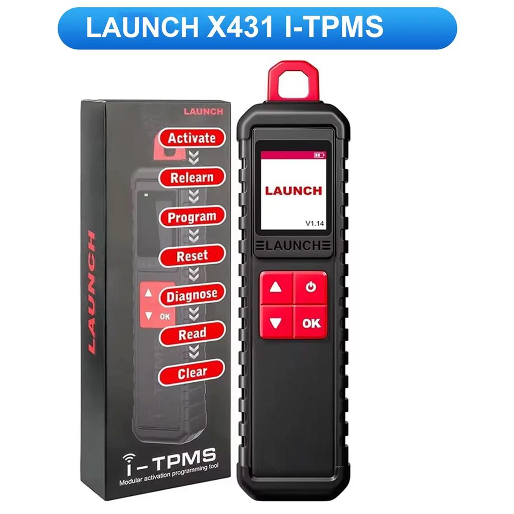 Инструмент Launch X431 i-TPMS для обнаружения давления в шинах, Переобучение, Сброс и Кодирование датчиков TPMS, Работает с CRP123I/X/E 3.0, CRP919E/X, X431 V