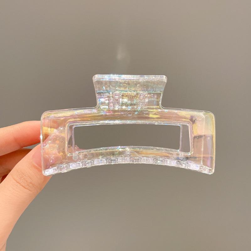 New Women Fashion Metal Geometric Hair Clips Claw Clip Large Acrylic Hair Clip Headband Hairpin Hair Crab Hair Accessories