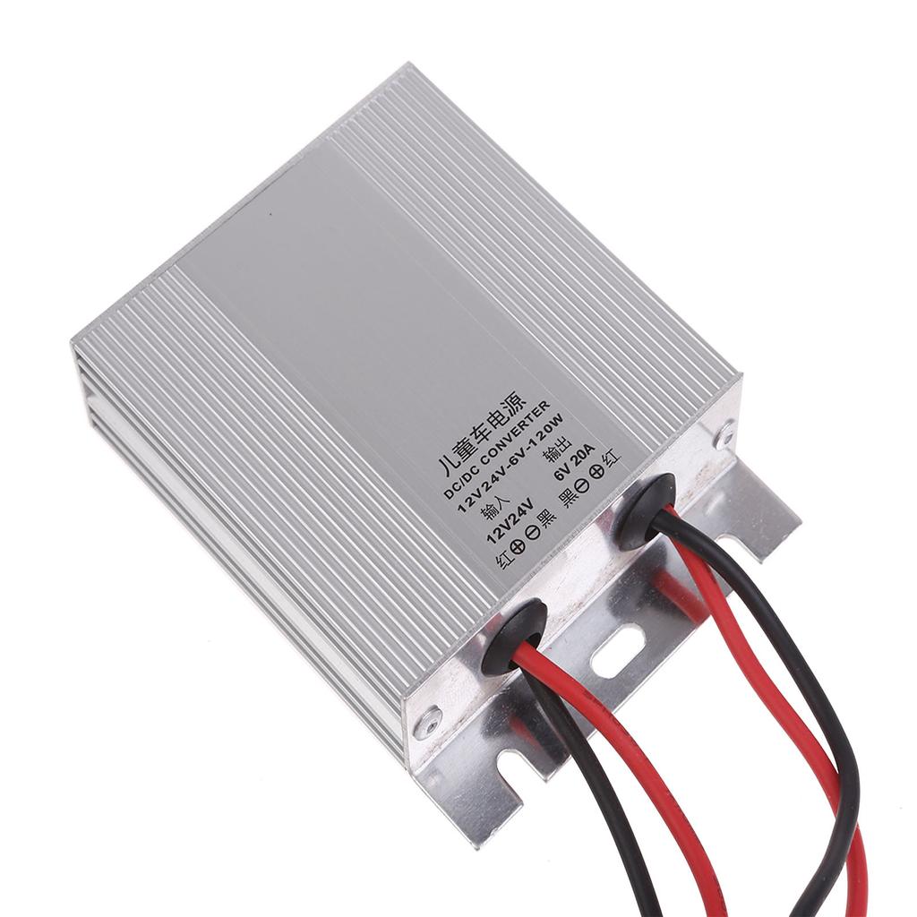 Преобразователь напряжения питания C 12 В/24 В в C 6 В 10 А, 6 В 15 А, 6 В 20 А 60 Вт 90 Вт 120 Вт водонепроницаемый преобразователь напряжения