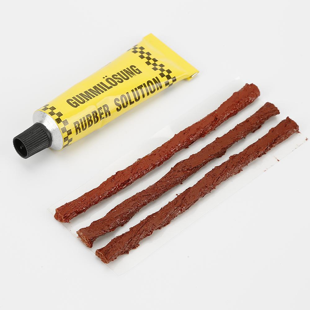 Набор инструментов для ремонта проколов шин для бескамерных шин, наборы для ремонта автомобильных аксессуаров, резиновый клей для мотоциклов