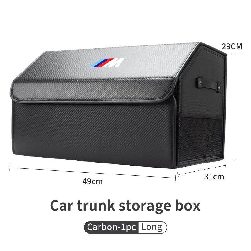 2025 Hot Car Boot Organiser Storage Box Large Capacity Foldable Storage Box For BMW Series X1X4 X5 X7 G20 G38 F20 F39 F48 E46 E6