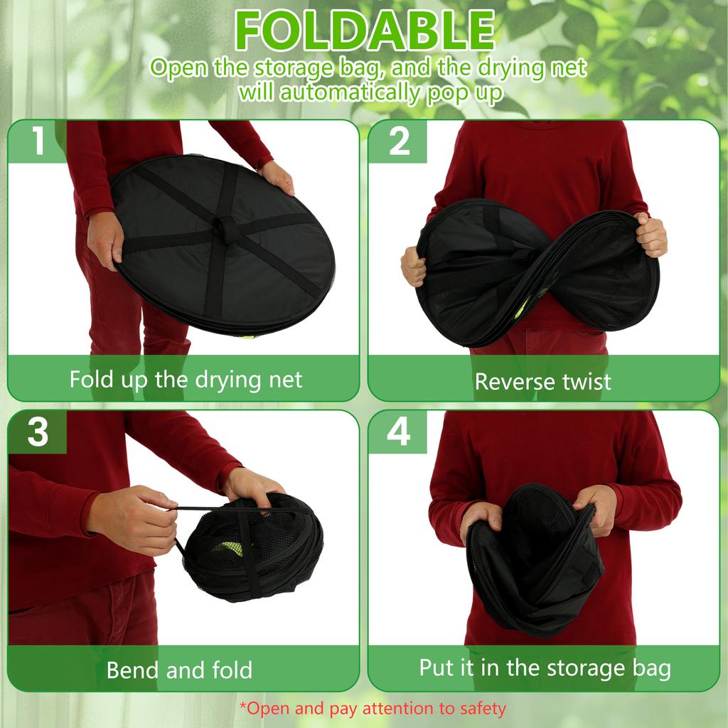 4/6 Слой Складной Сетчатый Сушильный Стойка Для Сушки Продуктов Травы Воздухопроницаемая Подвесная Сетчатая Корзина Цветы Бутоны Растения Сушилка Для Цветов Бутоны