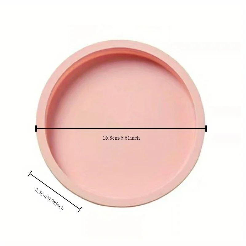 6-дюймовая кухонная форма для выпечки, маленькие формочки, форма для торта, силиконовая форма для торта, инструменты для выпечки маффинов, милые и маленькие для легкого использования