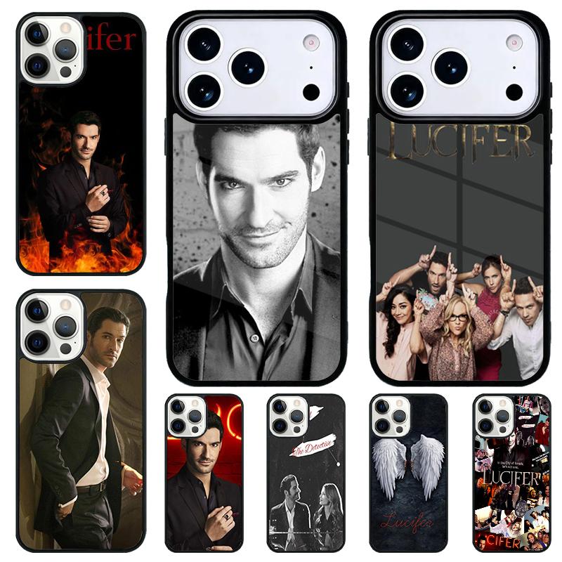 TV Series Lucifer Shockproof Phone Case for iPhone 17 Air 16e 15 11 12 14 13 Pro Max Cover Coque