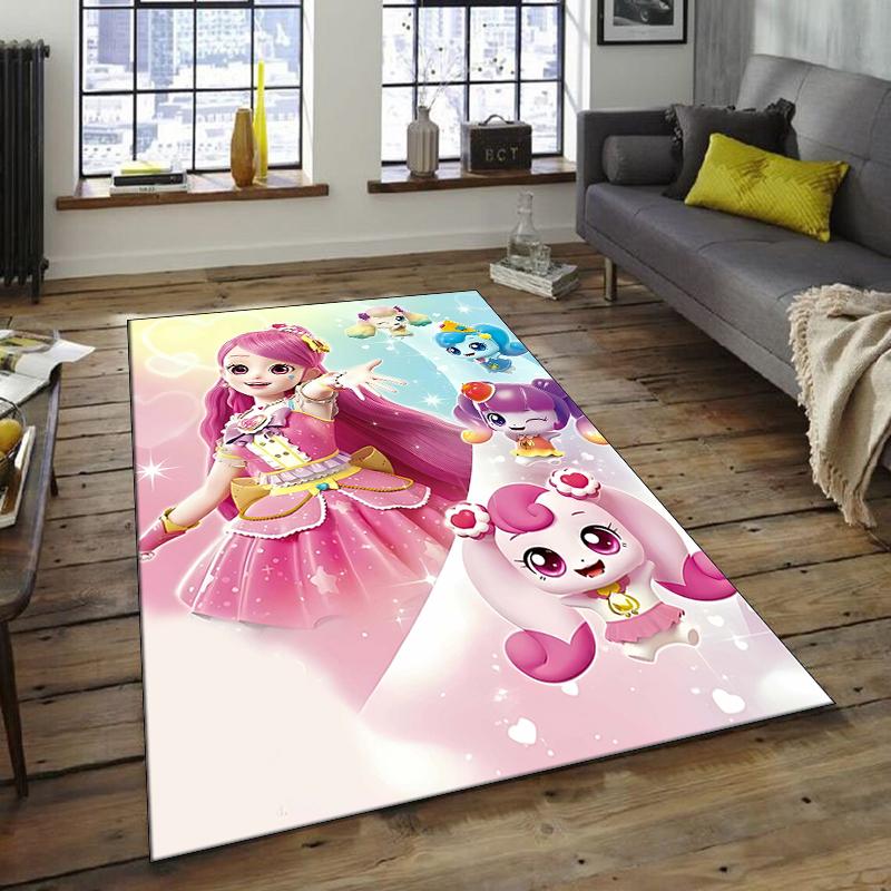 1pc Catch Teenieping Magic Sweethear (4) Design Area Rug - Non-Slip, Soft & Cozy Floor Mat for Living Room, Bedroom, Office - Indoor/Outdoor Decorativ