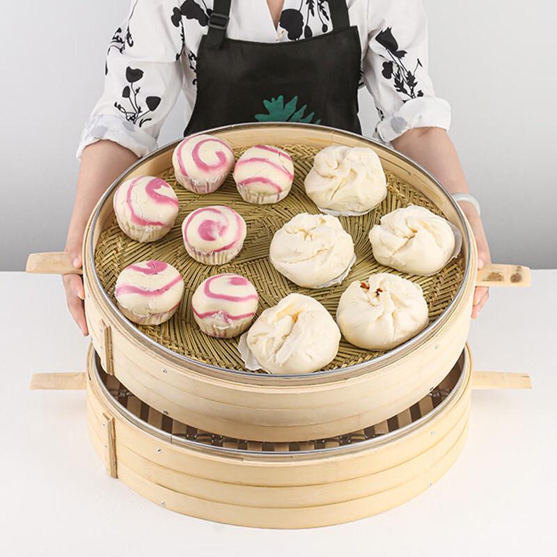 Ручная плетеная бамбуковая пароварка Le Chu He Li для дровяной печи