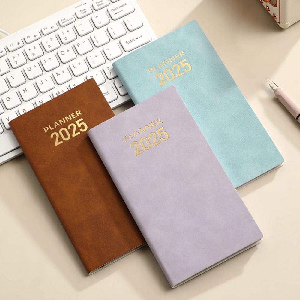 Paper 2025 Agenda Planner Notebook 60 Pages 12 Months Planner Notebook Business Notebook Student