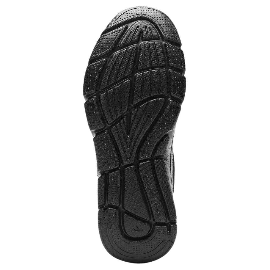adidas Cloudfoam Амортизация Дышащие Легкие Низкие Кроссовки для Бега Унисекс Черные KJ5915