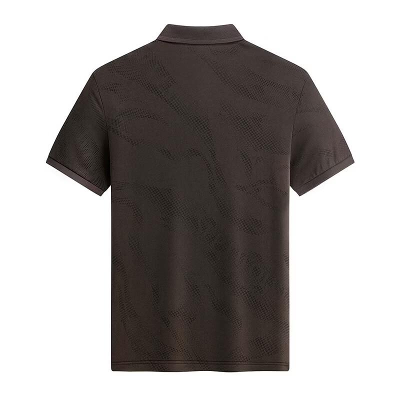 SEPTWOLVES Men's Casual Breathable Printed Short Sleeve Polo Shirt