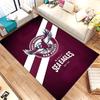 Manly Warringah Sea Eagles (23) Rug Suitable For Living Rooms Bedrooms Computer Rooms Dining Areas And Placement Under Tables And Chairs Also An Ideal