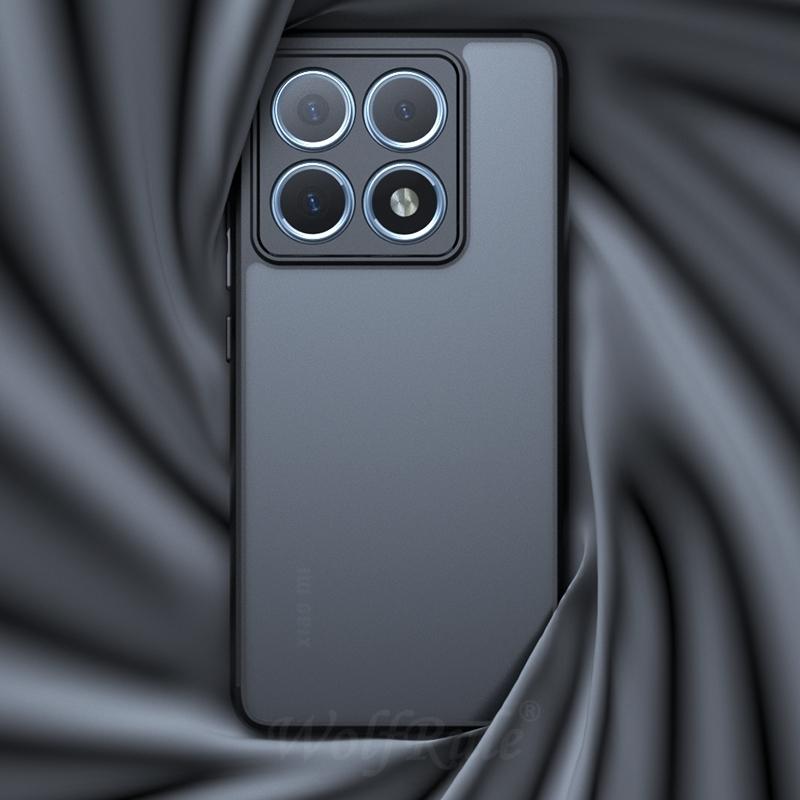 For Xiaomi 14T Case Cover Mi 14T Capas New Shockproof Armor Phone Bumper Back Matte Frosted Transparent For Fundas Xiaomi 14T