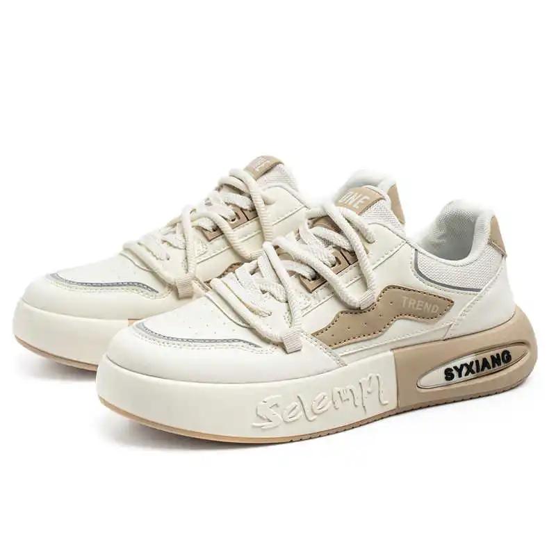 Big Sole Synthetic Leather Traners Basketball Run Shoes For Men Sneakers Yellow Sports All Brand Lofer Luxury Brand