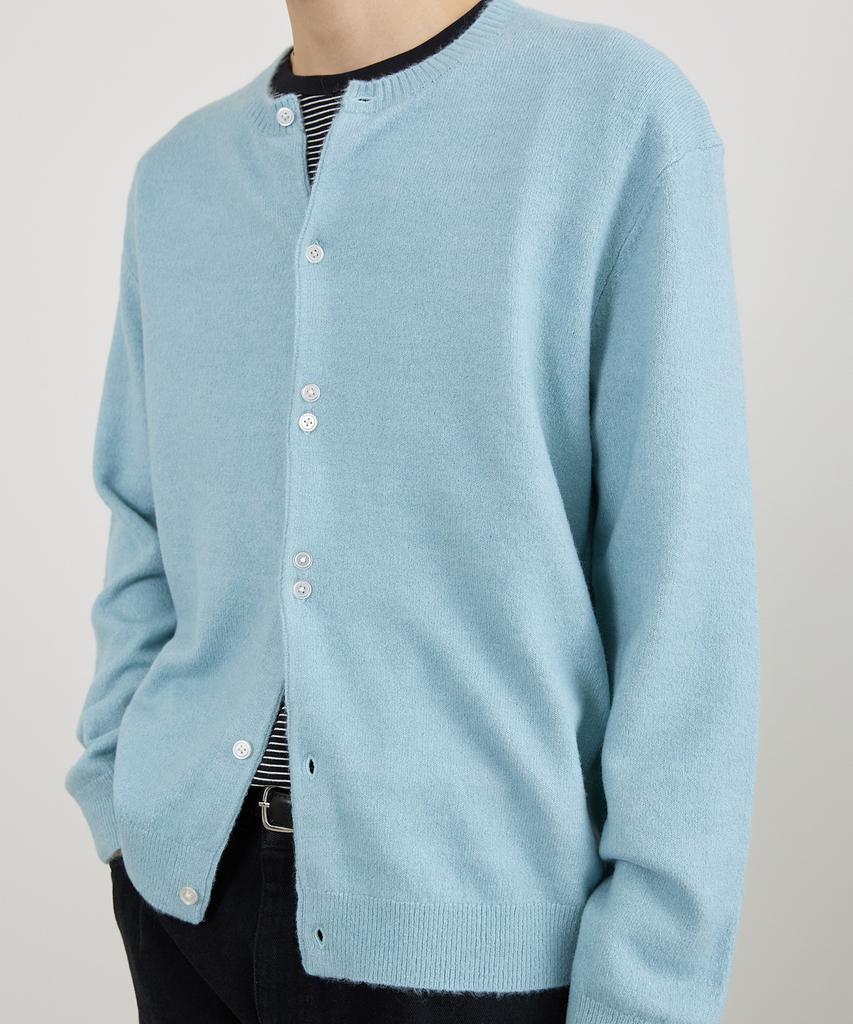 TMAKER Button Rhythm Round Cardigan Mt