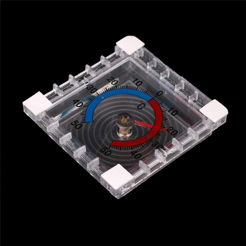 1 шт. пластиковый термометр для окон, помещений, улицы, стены, сада, дома, градуированный диск для измерения температуры