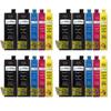 4 Go Inks Set of 4 + Black Ink Cartridges To Replace Epson T3476+3471 (34XL Series) Compatible / non-OEM for Epson Express