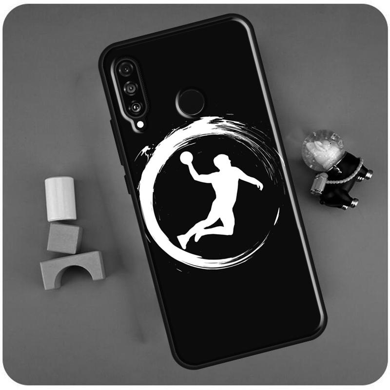 Спортивный чехол для гандбола для Huawei Nova 10 9 SE 3i 7i 8i 11i 12i Y60 Y61 Y70 Y72 Y73 Y90 Y91 P20 P30 P40 Lite