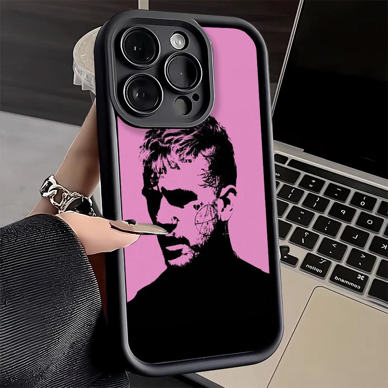 Чехол для телефона iPhone 17 Air 16E 15 16 Pro Max Lil Peep Hellboy Love Cover 14 Plus 13 12 Mini Мягкий Силиконовый Fundas