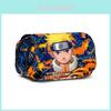 Двухслойная нейлоновая пенал-косметичка Naruto для студентов, большая вместимость
