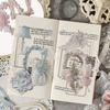 10 Sheets Vintage Hollow Border Decorative Card, Retro Design, for Journal & Scrapbooking Decoration