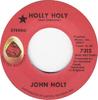 7-дюймовая пластинка JOHN HOLT Holly Holy 7312 Shelter Records 1971 Ямайка Регги Ска Даб Б/у