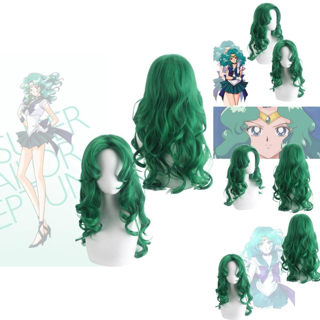 Stunning Kaiou Michiru Cosplay Wig Perfect For Anime Conventions And Halloween Parties