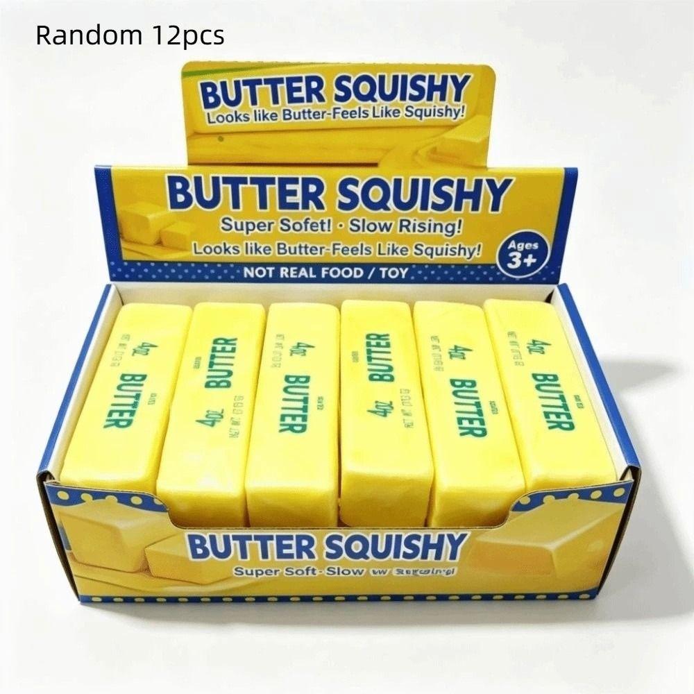 Slow Rebound Butter Stick Fidget Toy Slow Rising Butter Stick Squeeze Toy Halloween